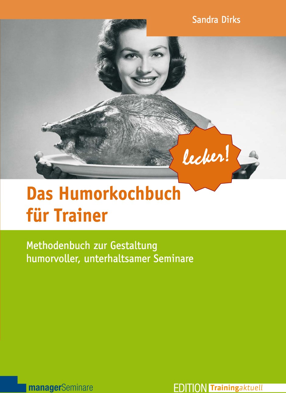 Buchcover: Das Humorkochbuch für Trainer