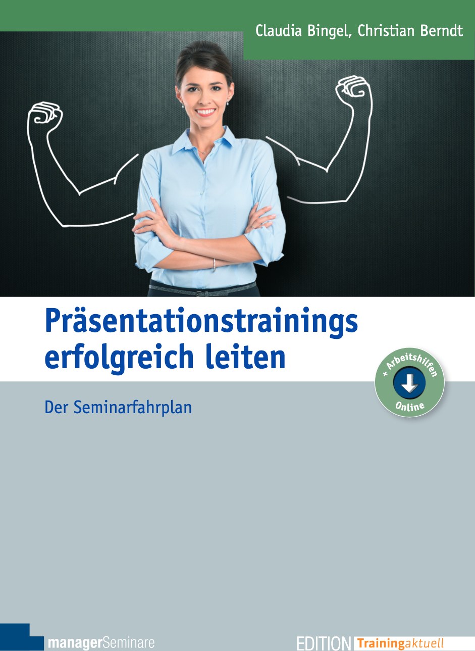 Buchcover: Präsentationstrainings erfolgreich leiten