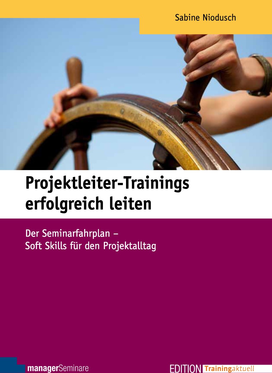Buchcover: Projektleiter-Trainings erfolgreich leiten