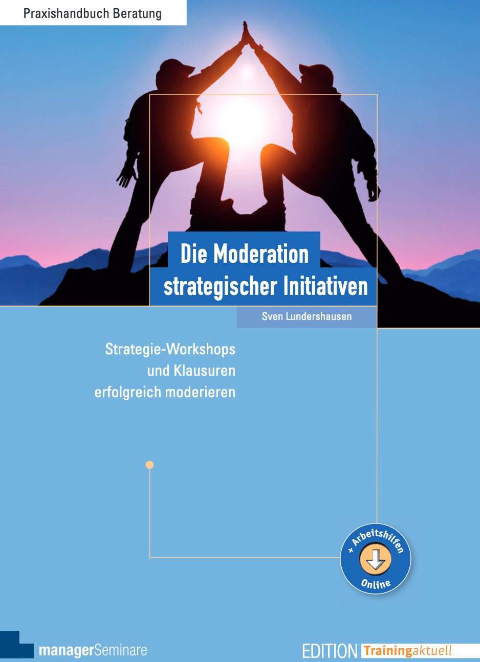 Buchcover: Die Moderation strategischer Initiativen