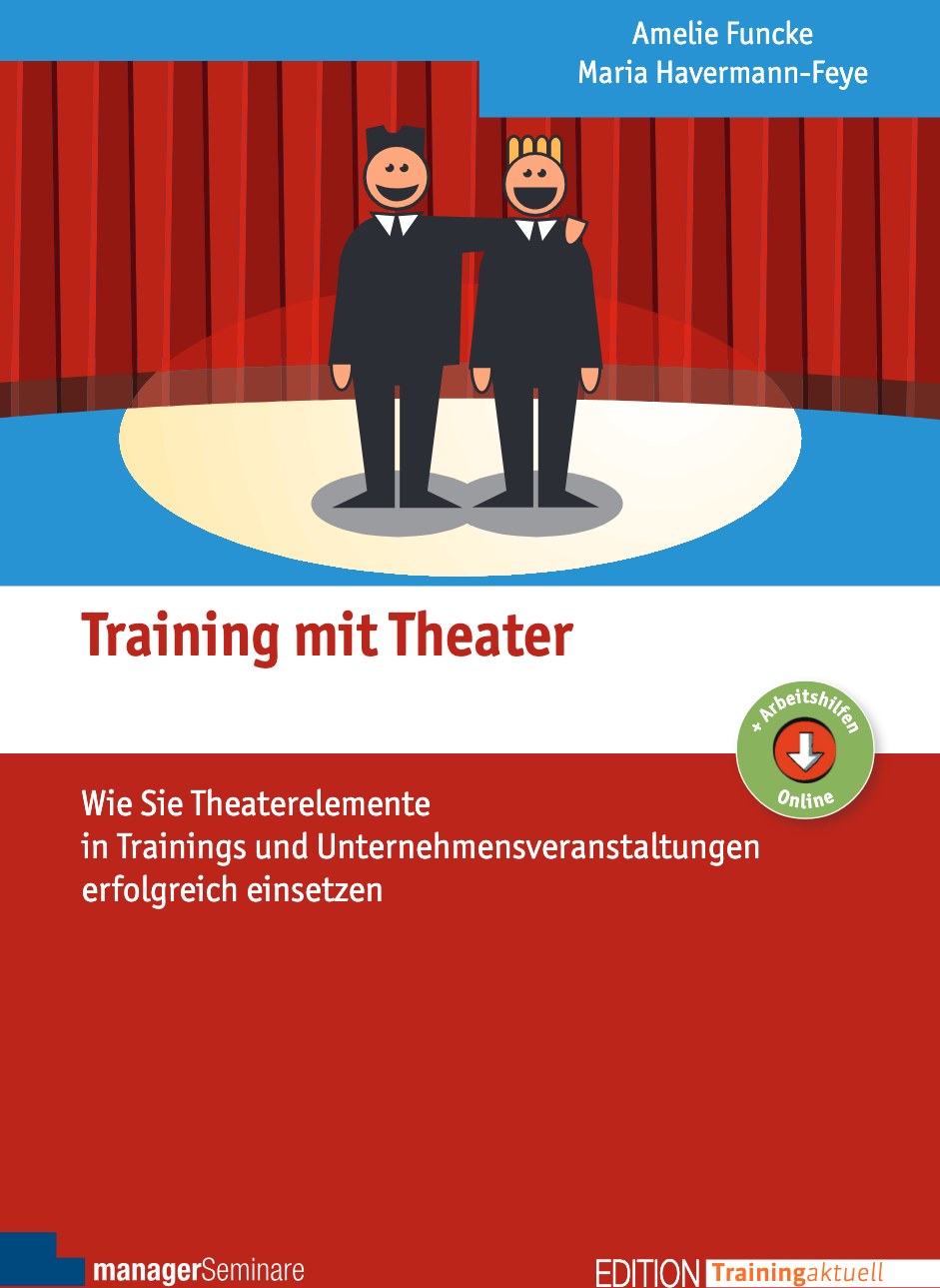 Buchcover: Training mit Theater