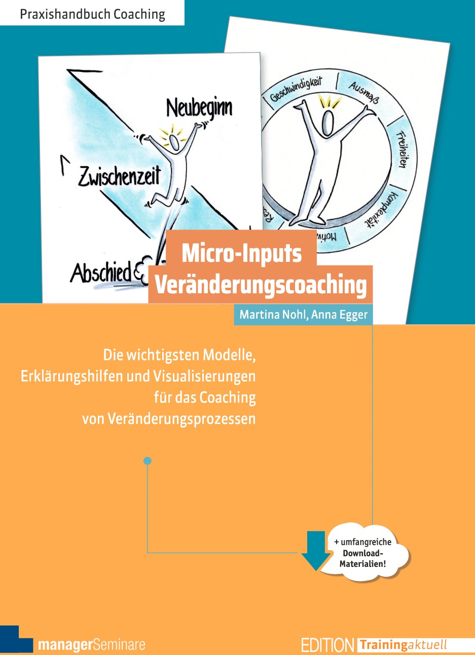 Buchcover: Micro-Inputs Veränderungscoaching