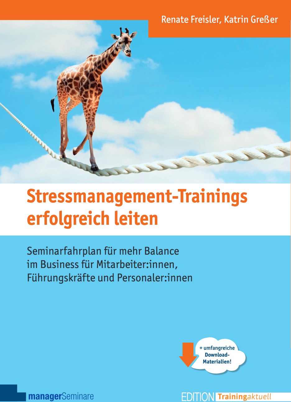 Buchcover: Stressmanagement-Trainings erfolgreich leiten