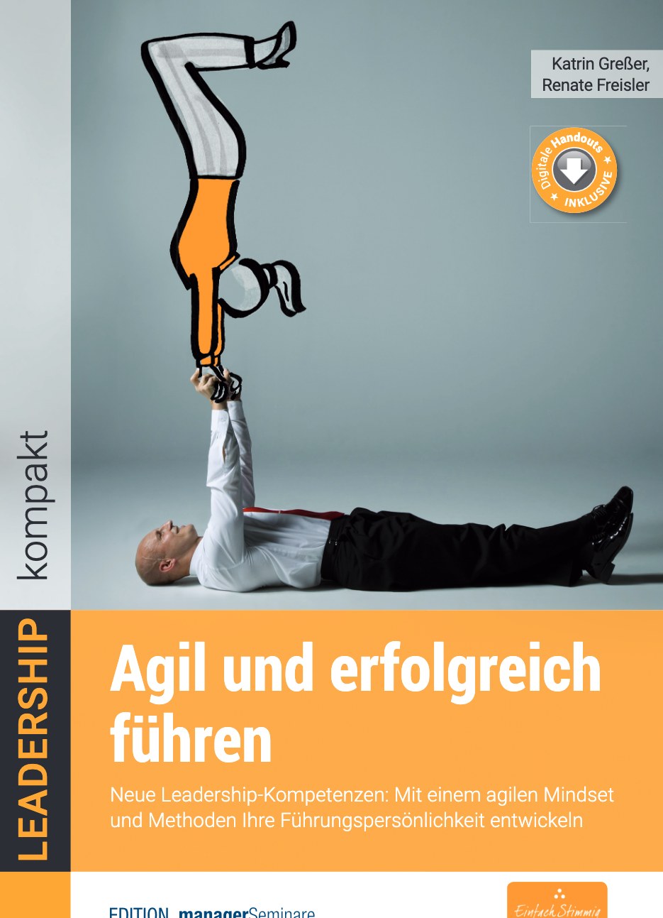 Buchcover: Agil und erfolgreich führen