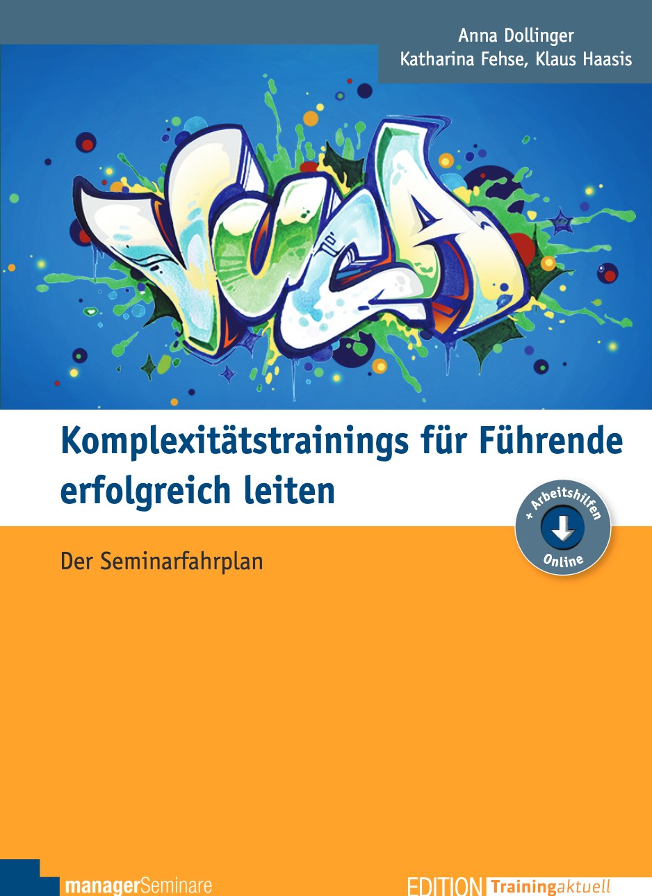 Buchcover: Komplexitätstrainings für Führende erfolgreich leiten