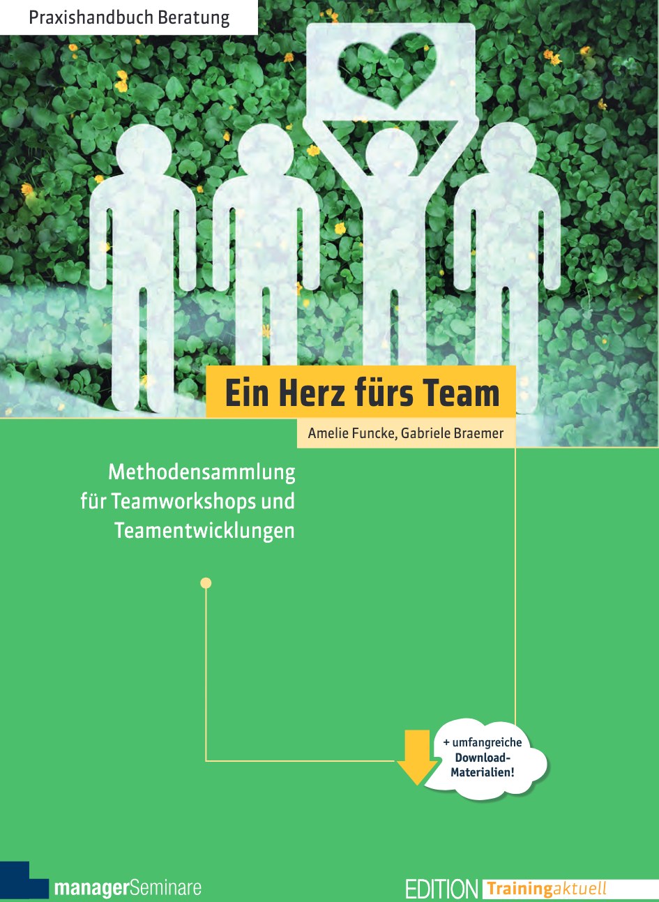 Buchcover: Ein Herz fürs Team