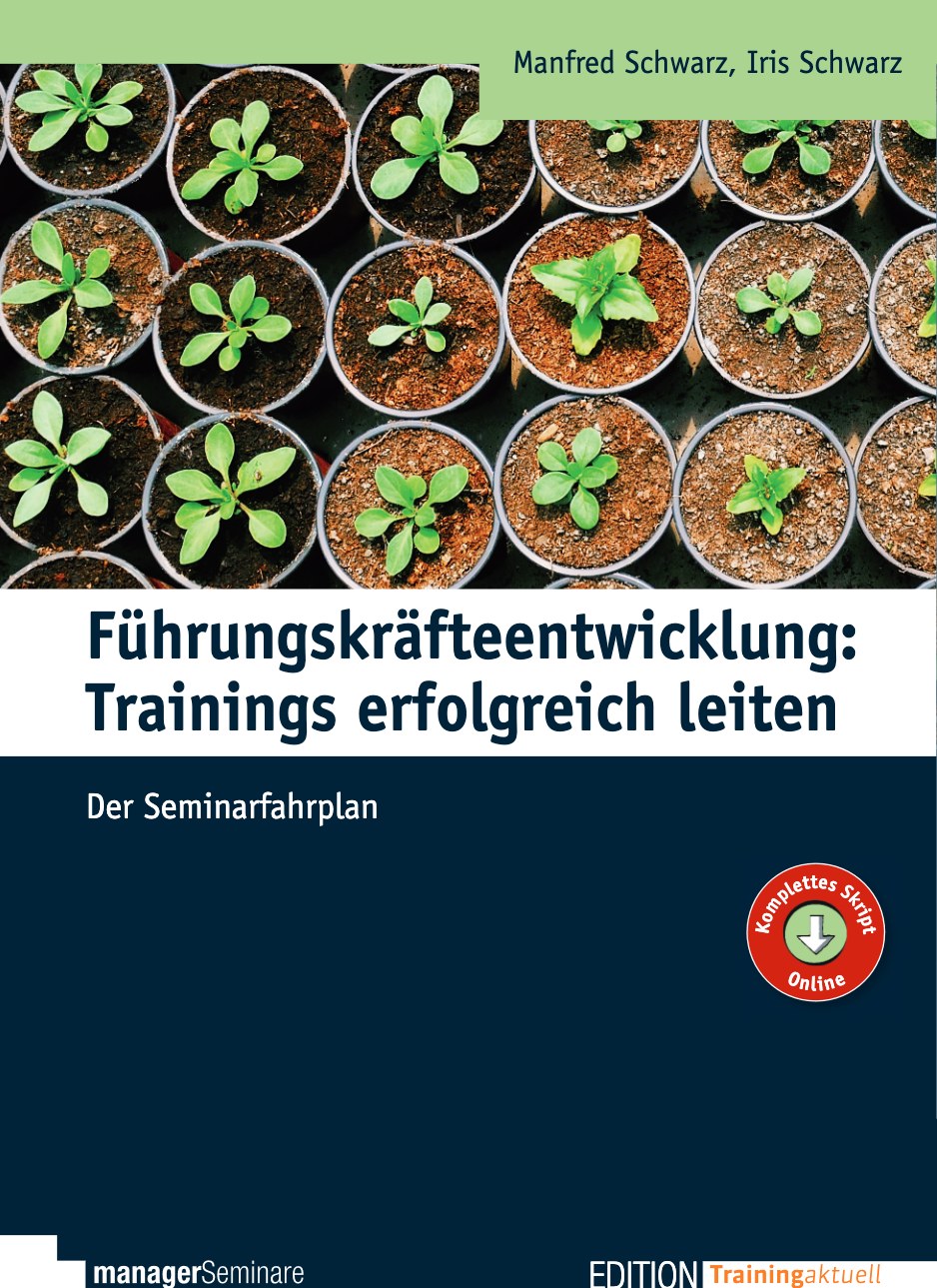 Buchcover: Führungskräfteentwicklung: Trainings erfolgreich leiten