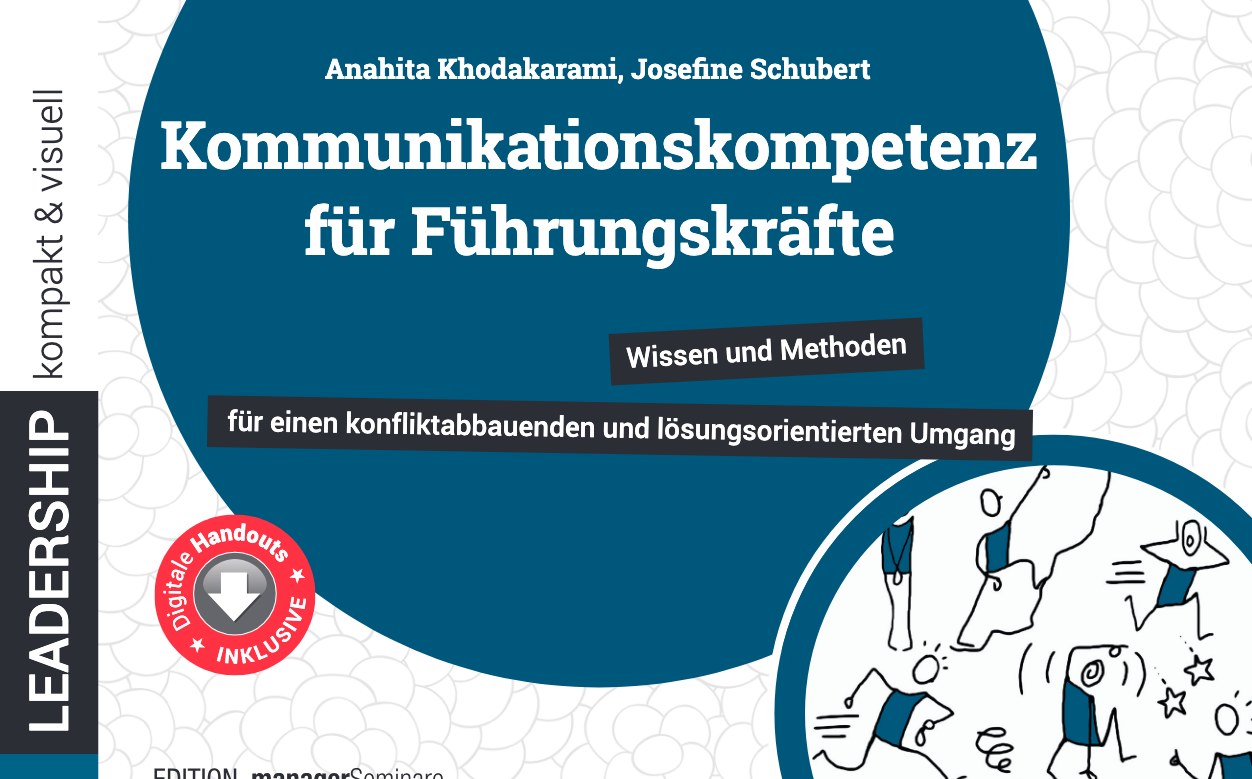 Buchcover: Kommunikationskompetenz für Führungskräfte