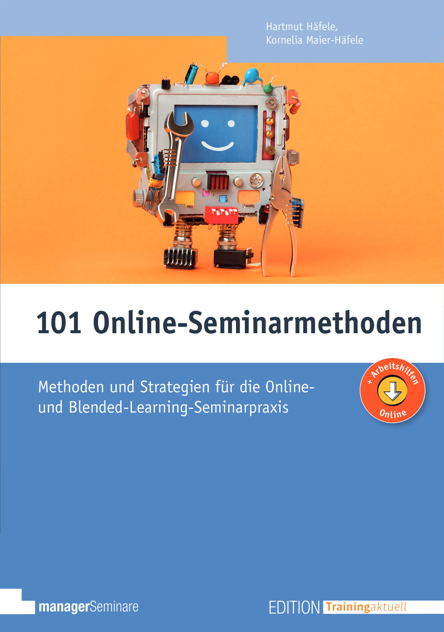 Buchcover: 101 Online-Seminarmethoden