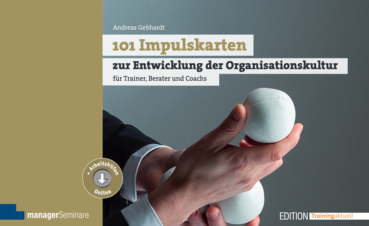 Buchcover: 101 Impulskarten zur Entwicklung der Organisationskultur