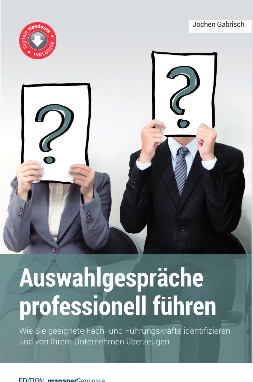 Buchcover: Auswahlgespräche professionell führen