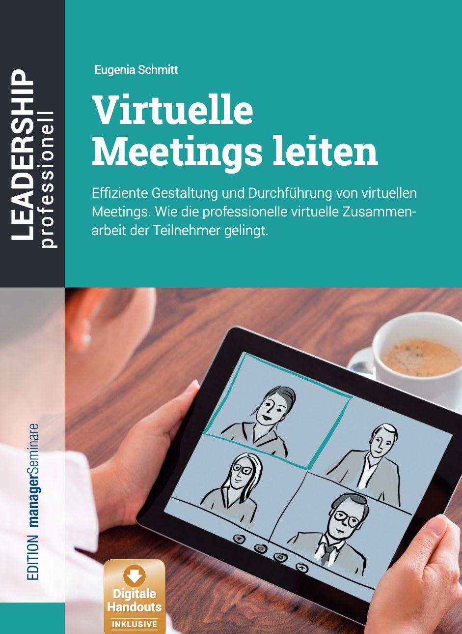 Buchcover: Virtuelle Meetings leiten