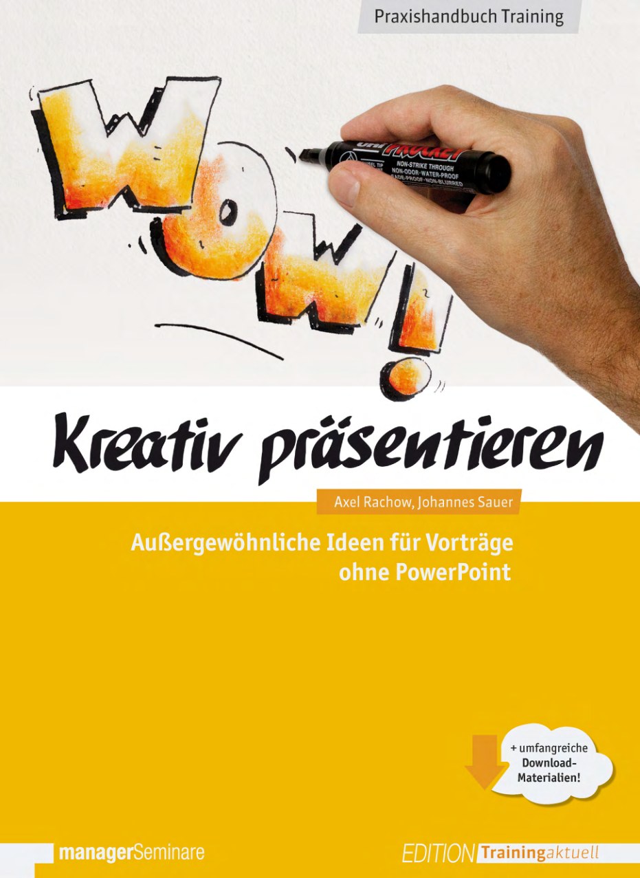 Buchcover: Kreativ präsentieren