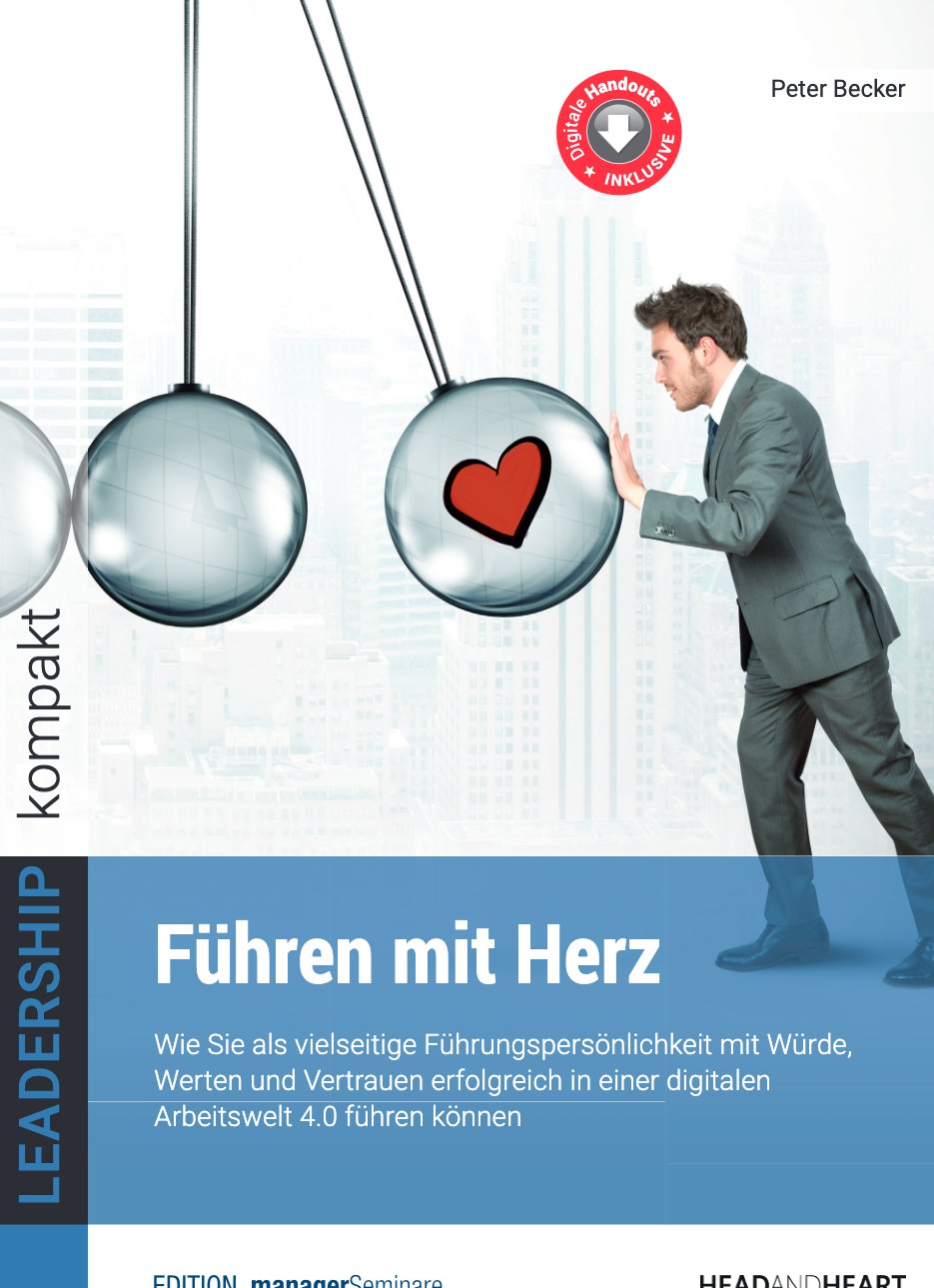 Buchcover: Führen mit Herz
