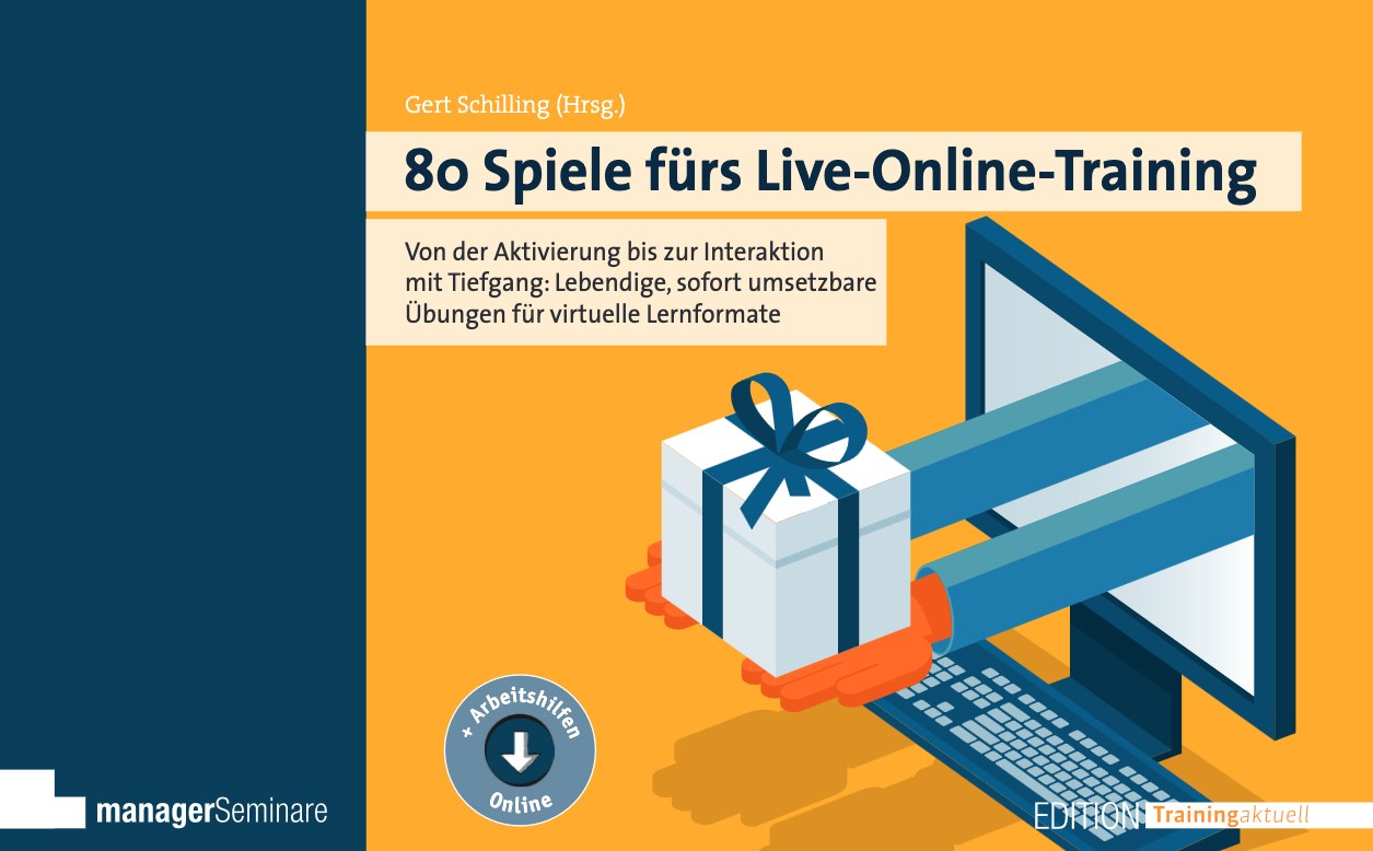 Buchcover: 80 Spiele fürs Live-Online-Training