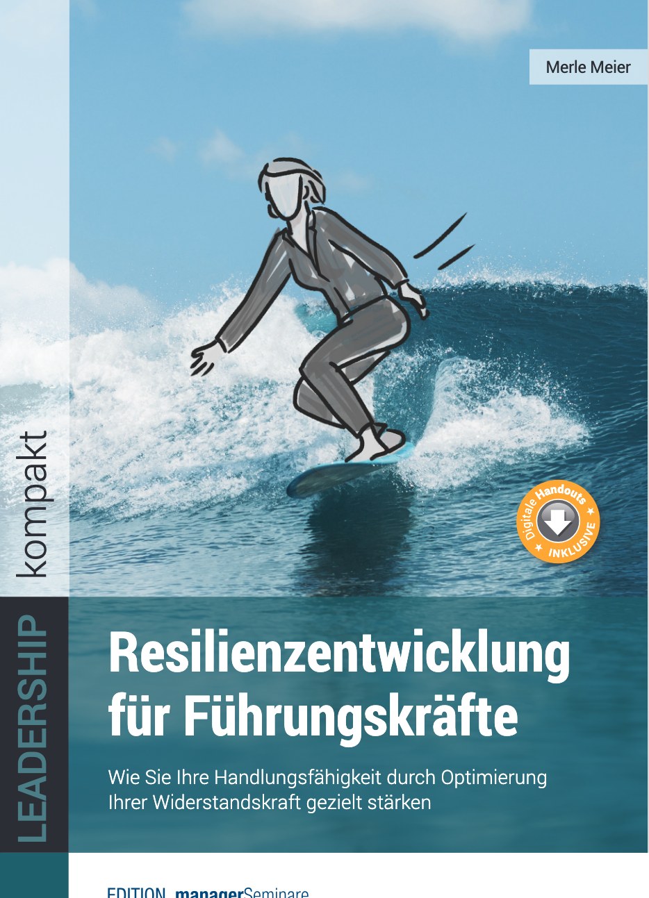 Buchcover: Resilienzentwicklung für Führungskräfte