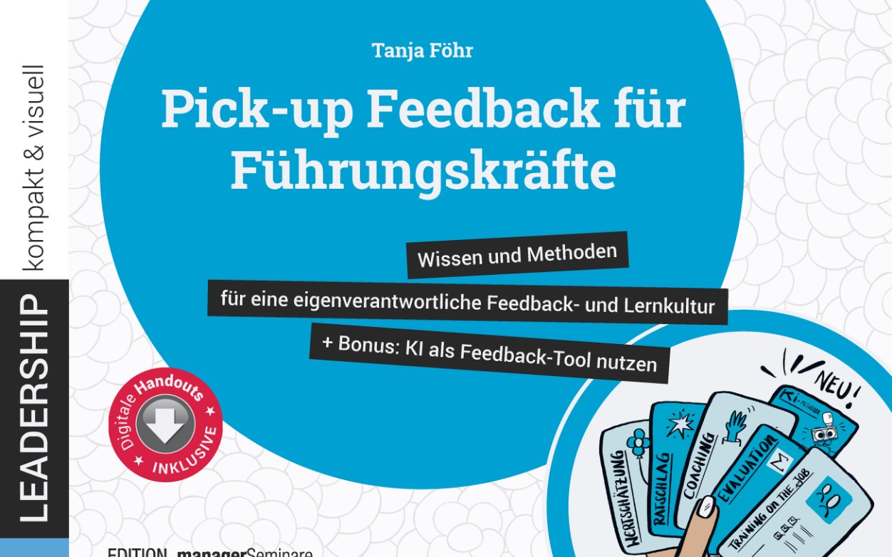 Buchcover: Pick-up Feedback für Führungskräfte