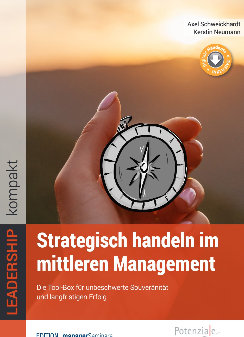 Buchcover: Strategisch handeln im mittleren Management