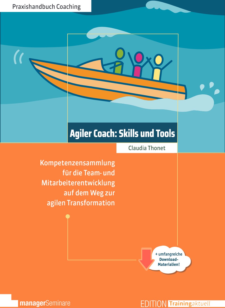 Buchcover: Agiler Coach: Skills und Tools