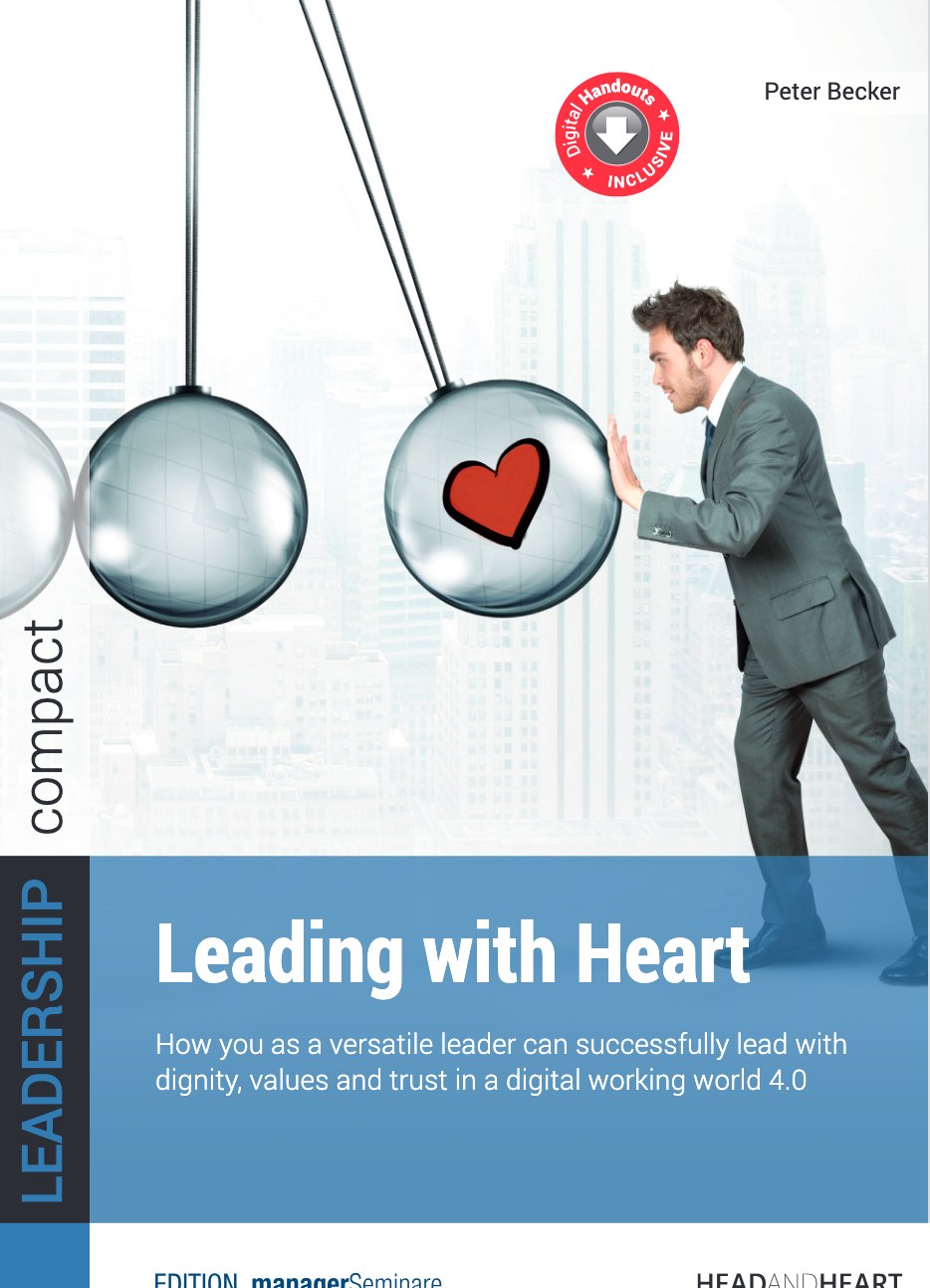 Buchcover: Leading with Heart
