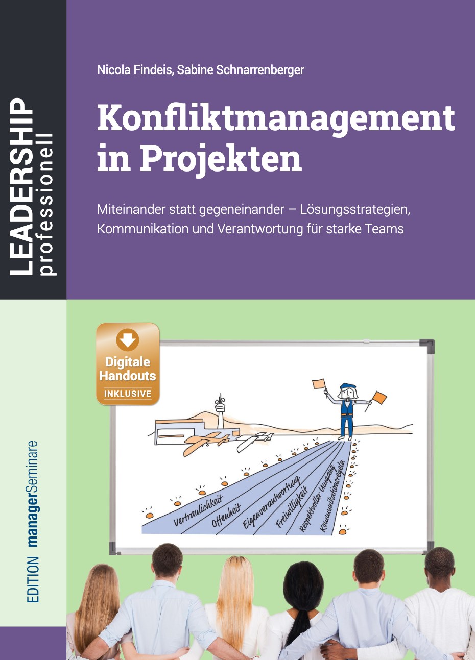 Buchcover: Konfliktmanagement in Projekten