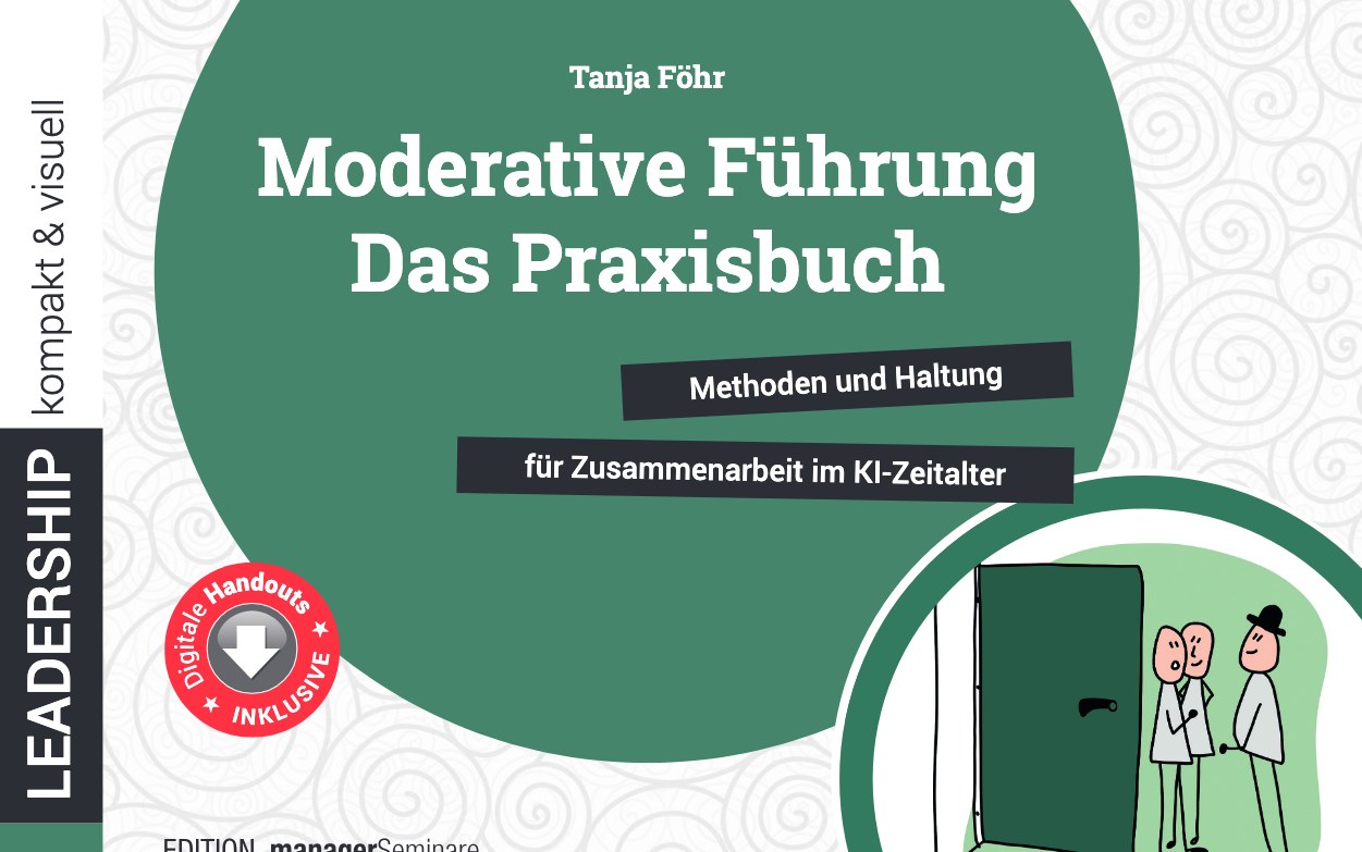 Buchcover: Moderative Führung: Das Praxisbuch – Neuerscheinung