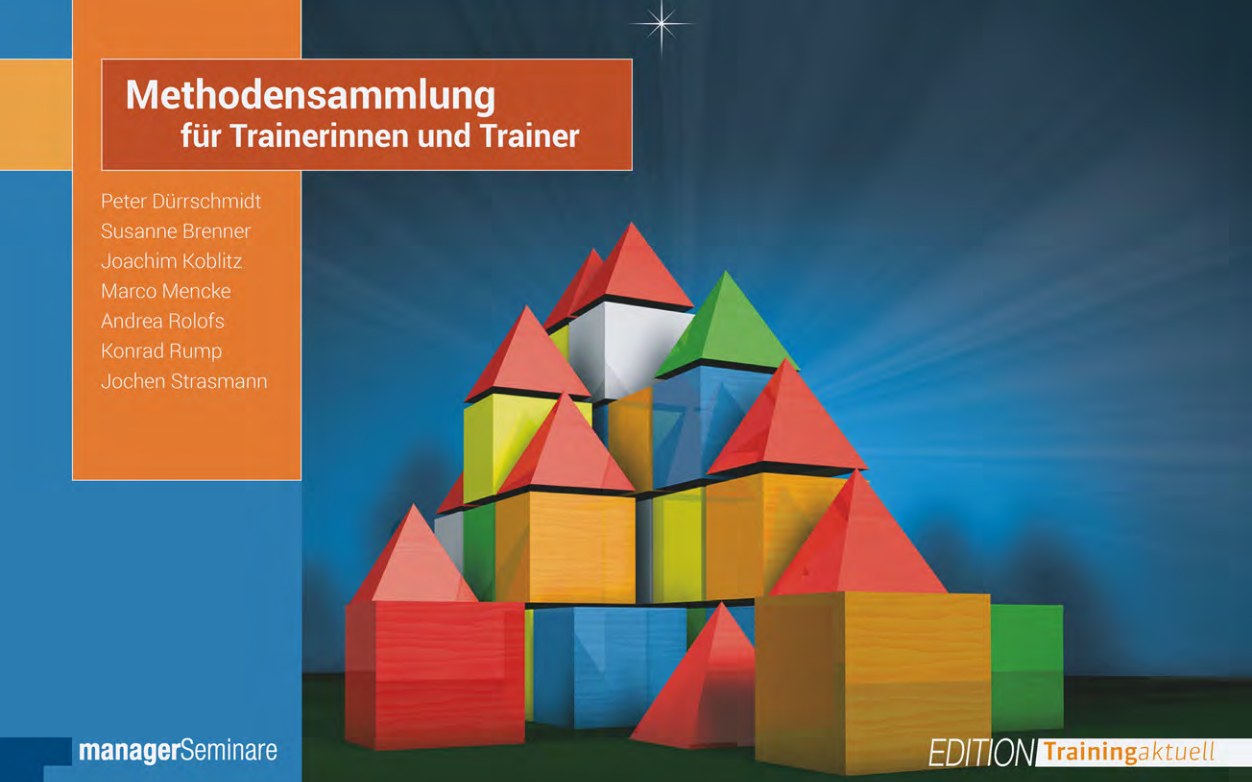 Buchcover: Methodensammlung für Trainerinnen und Trainer – Neuauflage