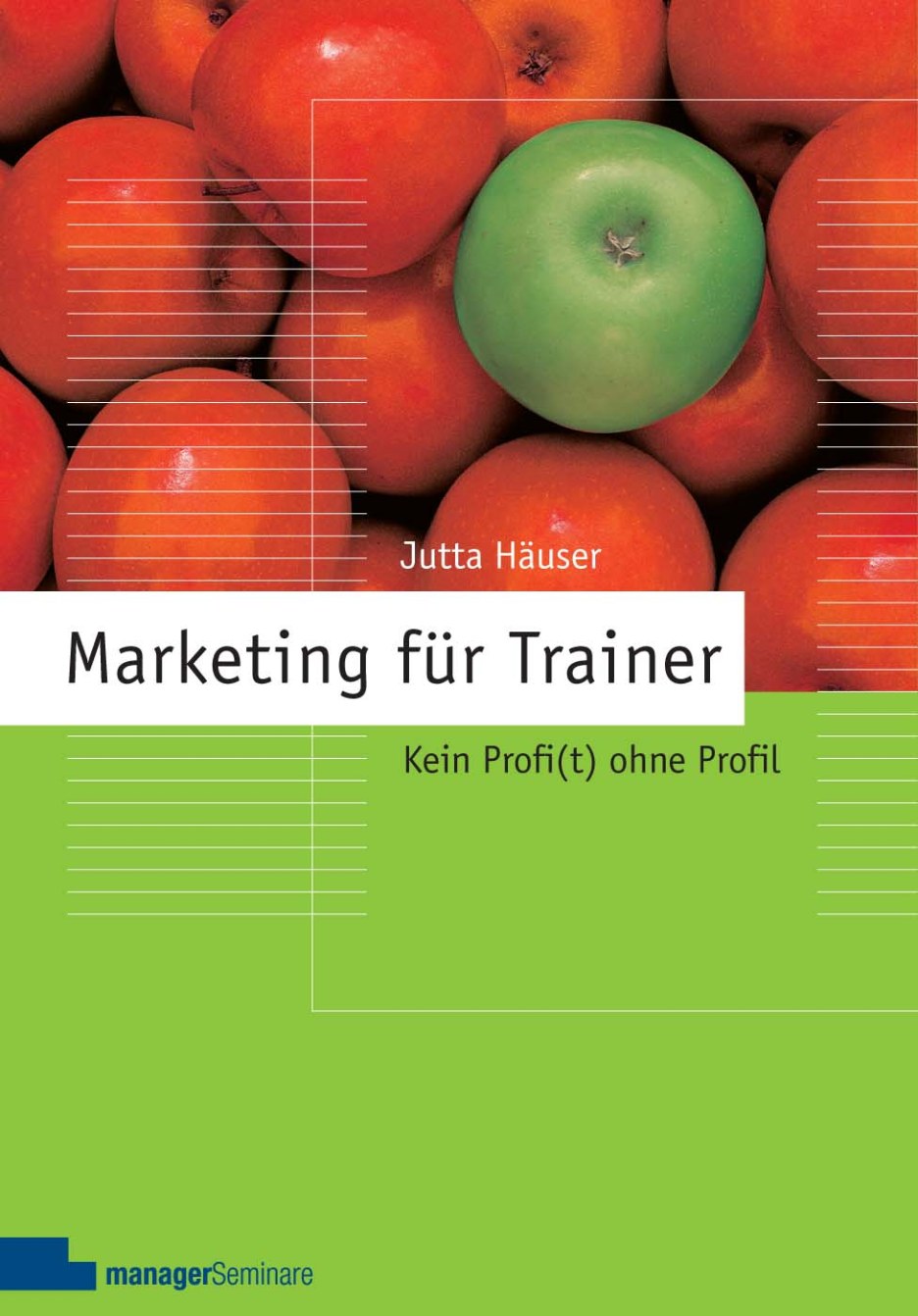 Buchcover: Marketing für Trainer