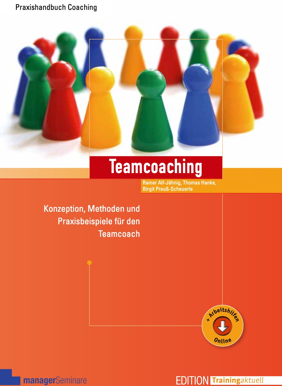 Buchcover: Teamcoaching