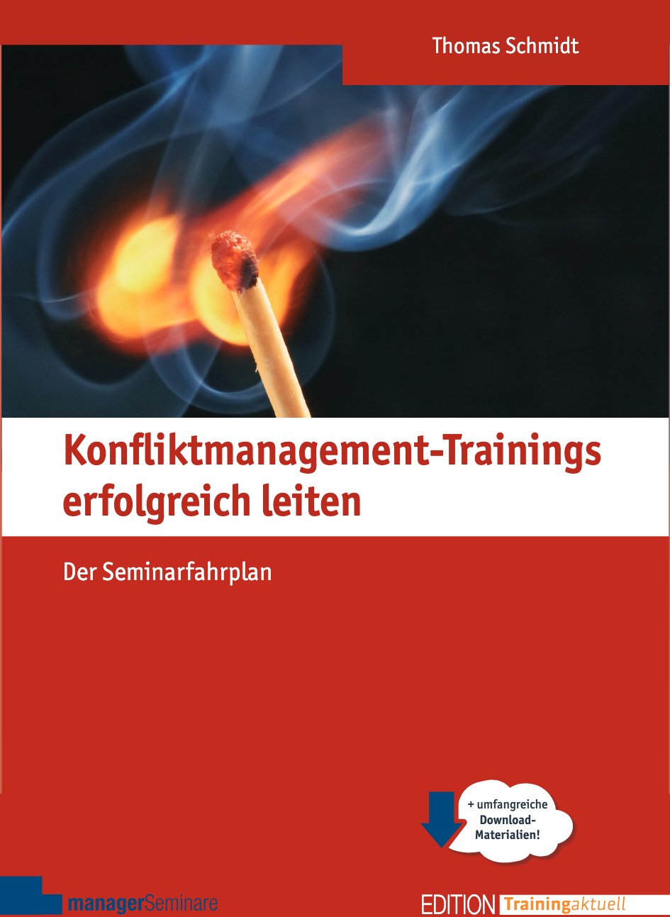 Buchcover: Konfliktmanagement-Trainings erfolgreich leiten