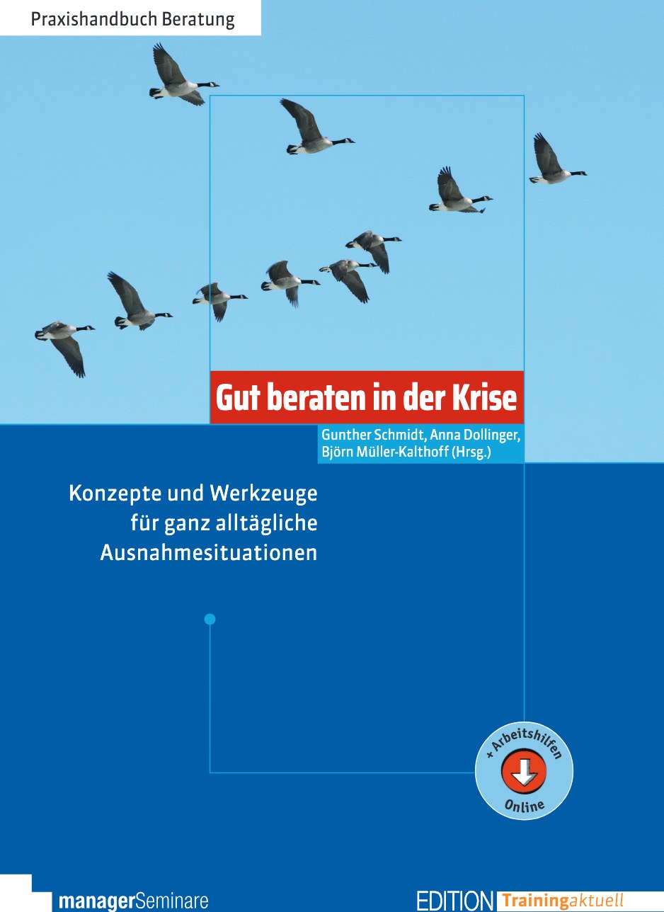 Buchcover: Gut beraten in der Krise