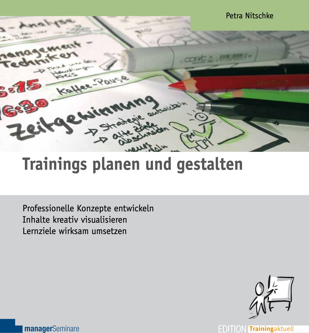 Buchcover: Trainings planen und gestalten